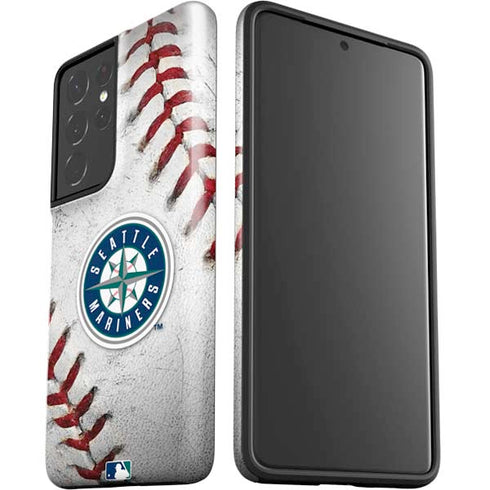 MLB Seattle Mariners Game Ball Galaxy S21 Ultra 5G Pro Case