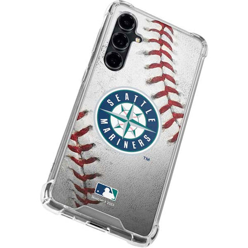 MLB Seattle Mariners Game Ball Galaxy S23 FE Clear Case