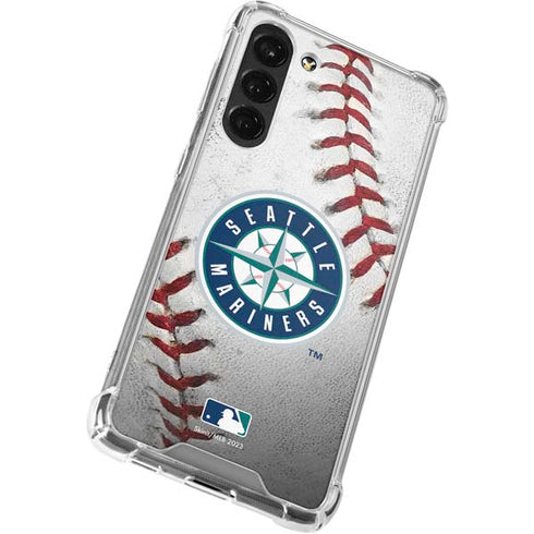 MLB Seattle Mariners Game Ball Galaxy S23 Plus Clear Case