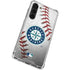 MLB Seattle Mariners Game Ball Galaxy S23 Plus Clear Case