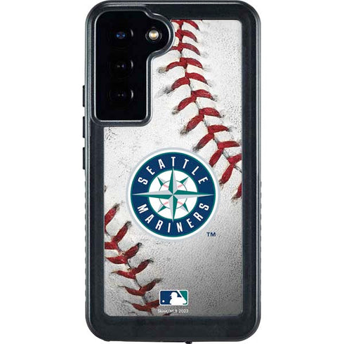 MLB Seattle Mariners Game Ball Galaxy S23 Plus Waterproof Case