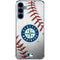 MLB Seattle Mariners Game Ball Galaxy S24 Clear Case