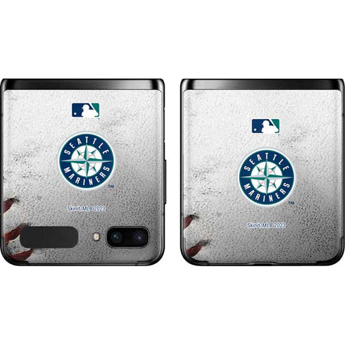 MLB Seattle Mariners Game Ball Galaxy Z Flip Skin