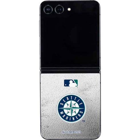 MLB Seattle Mariners Game Ball Galaxy Z Flip5 5G Skin