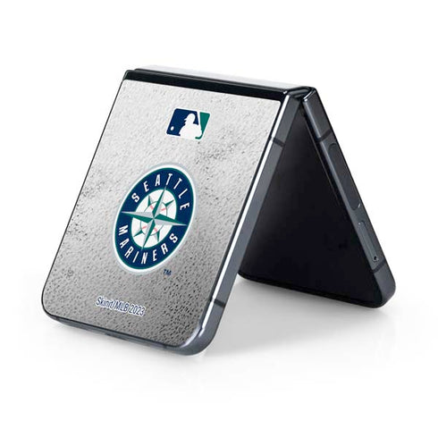 MLB Seattle Mariners Game Ball Galaxy Z Flip5 5G Skin