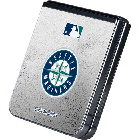 MLB Seattle Mariners Game Ball Galaxy Z Flip5 5G Skin