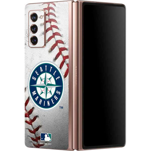 MLB Seattle Mariners Game Ball Galaxy Z Fold2 5G Skin