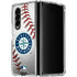 MLB Seattle Mariners Game Ball Galaxy Z Fold4 5G Clear Case