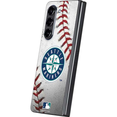 MLB Seattle Mariners Game Ball Galaxy Z Fold5 5G Skin
