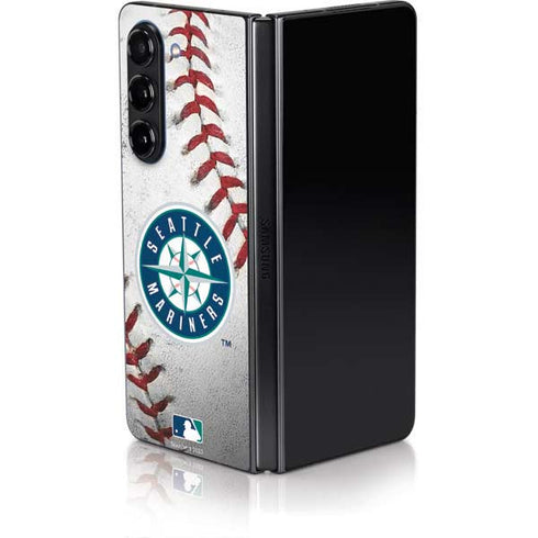 MLB Seattle Mariners Game Ball Galaxy Z Fold5 5G Skin