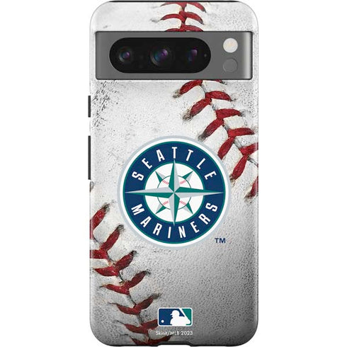 MLB Seattle Mariners Game Ball Google Pixel 8 Pro Impact Case