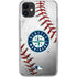 MLB Seattle Mariners Game Ball iPhone 11 Clear Case