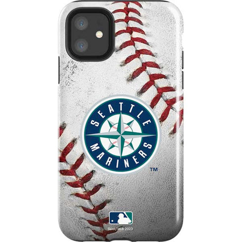 MLB Seattle Mariners Game Ball iPhone 11 Impact Case