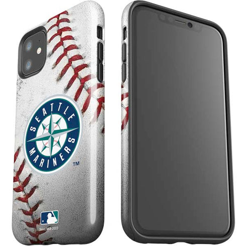 MLB Seattle Mariners Game Ball iPhone 11 Impact Case