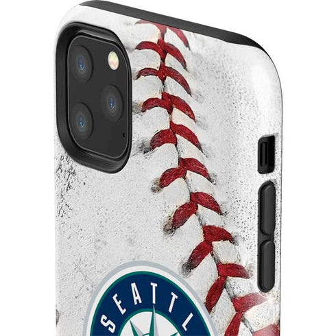 MLB Seattle Mariners Game Ball iPhone 11 Pro Max Impact Case