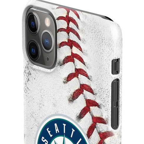MLB Seattle Mariners Game Ball iPhone 11 Pro Max Lite Case
