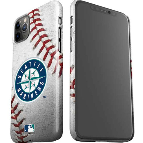 MLB Seattle Mariners Game Ball iPhone 11 Pro Max Lite Case