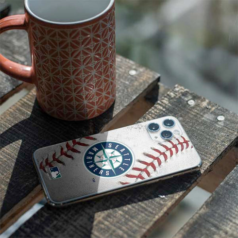 MLB Seattle Mariners Game Ball iPhone 11 Pro Skin