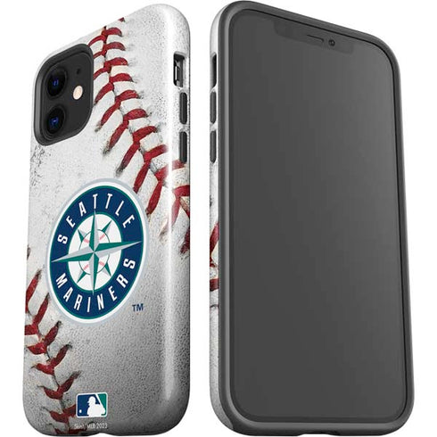 MLB Seattle Mariners Game Ball iPhone 12 Impact Case