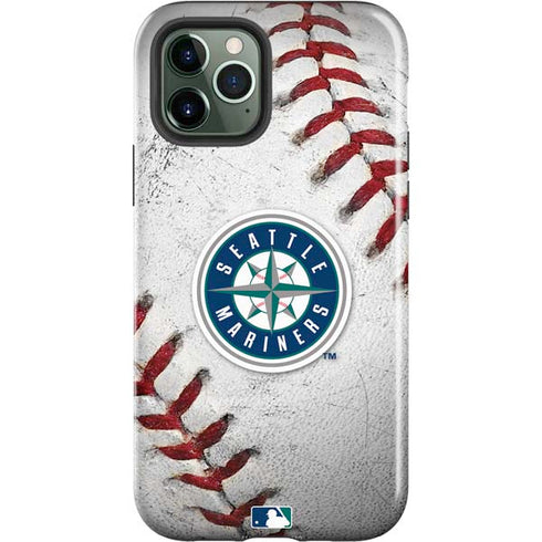 MLB Seattle Mariners Game Ball iPhone 12 Pro Max Impact Case