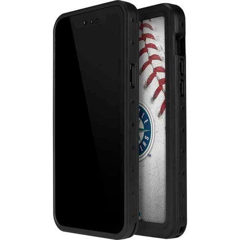MLB Seattle Mariners Game Ball iPhone 12 Pro Waterproof Case
