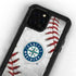 MLB Seattle Mariners Game Ball iPhone 12 Pro Waterproof Case