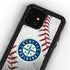 MLB Seattle Mariners Game Ball iPhone 12 Waterproof Case