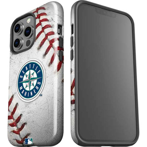 MLB Seattle Mariners Game Ball iPhone 13 Pro Impact Case