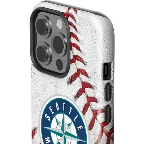 MLB Seattle Mariners Game Ball iPhone 13 Pro Impact Case