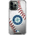 MLB Seattle Mariners Game Ball iPhone 13 Pro Max Clear Case