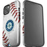 MLB Seattle Mariners Game Ball iPhone 15 Plus Impact Case