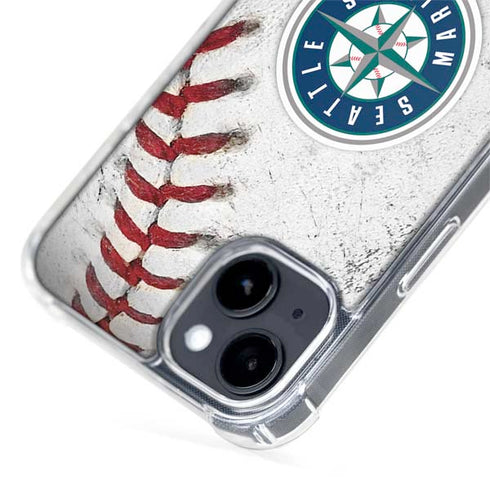 MLB Seattle Mariners Game Ball iPhone 14 Plus MagSafe Case