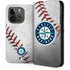MLB Seattle Mariners Game Ball iPhone 14 Pro Folio Case