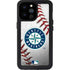 MLB Seattle Mariners Game Ball iPhone 14 Pro Max Waterproof Case