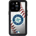 MLB Seattle Mariners Game Ball iPhone 14 Pro Waterproof Case