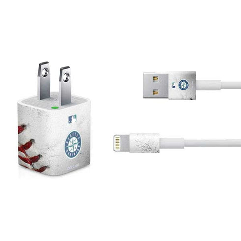 MLB Seattle Mariners Game Ball iPhone Charger (5W USB) Skin