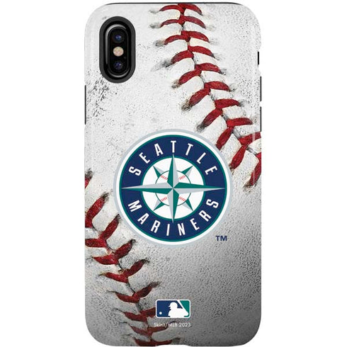 MLB Seattle Mariners Game Ball iPhone X Pro Case
