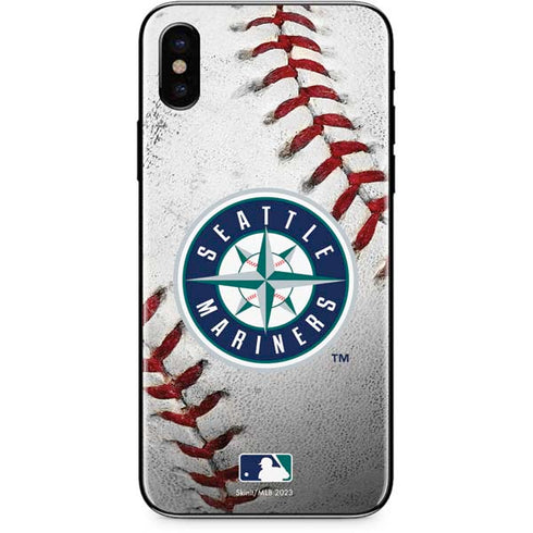 MLB Seattle Mariners Game Ball iPhone X Skin