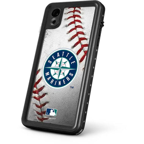 MLB Seattle Mariners Game Ball iPhone XR Waterproof Case