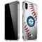 MLB Seattle Mariners Game Ball iPhone XS Max Clear Case