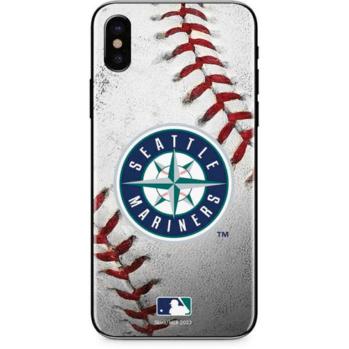 MLB Seattle Mariners Game Ball iPhone XS Skin