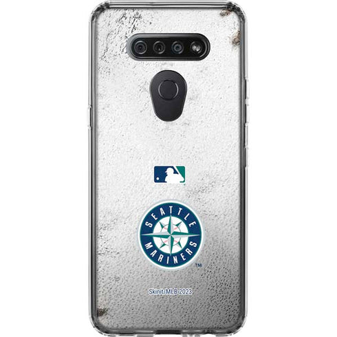 MLB Seattle Mariners Game Ball LG K51/Q51 Clear Case