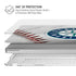 MLB Seattle Mariners Game Ball MacBook Pro 15in (2016-19) Case plus Skin