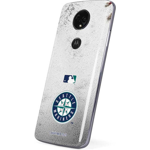 MLB Seattle Mariners Game Ball Moto E5 Plus Skin