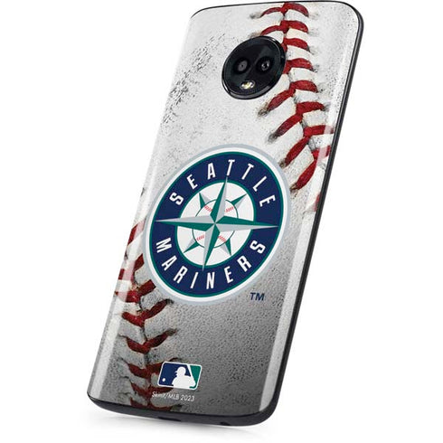 MLB Seattle Mariners Game Ball Moto G6 Skin