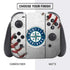 MLB Seattle Mariners Game Ball Nintendo Switch Bundle Skin