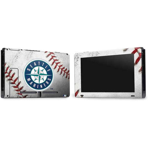 MLB Seattle Mariners Game Ball Nintendo Switch Bundle Skin