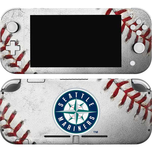 MLB Seattle Mariners Game Ball Nintendo Switch Lite Skin