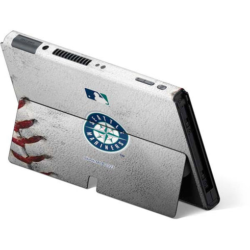 MLB Seattle Mariners Game Ball Nintendo Switch OLED (2021) Skin