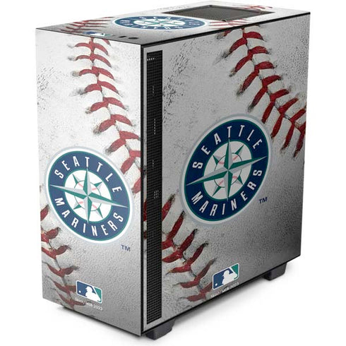 MLB Seattle Mariners Game Ball NZXT H510 Compact ATX Mid-Tower Case Skin